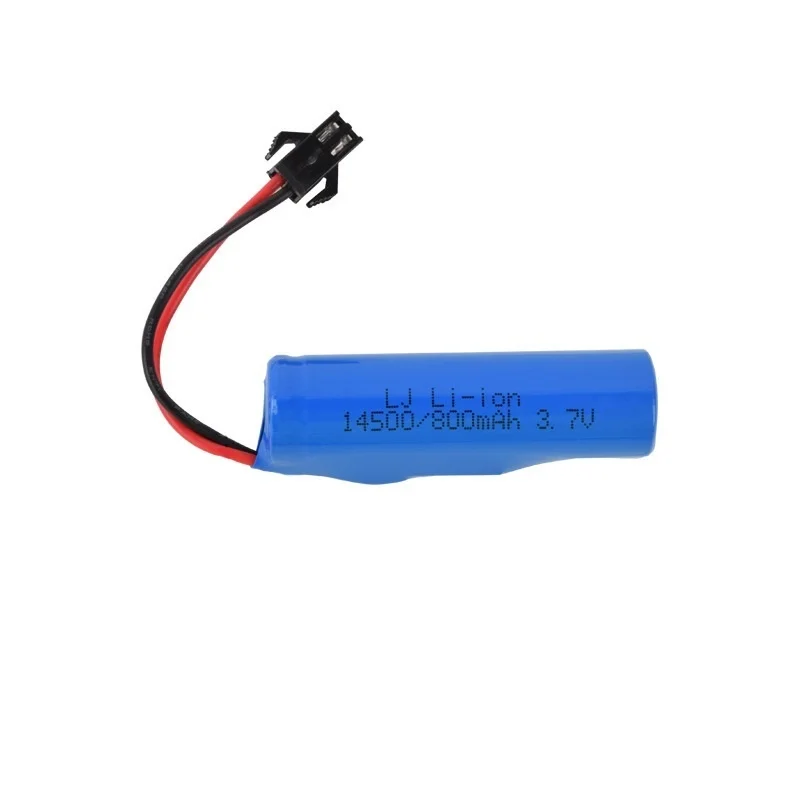 Per C2 D828 3.7V 800mAh 14500 Lipo Batteria Per RC GIOCATTOLI Auto Ricaricabile Baot Serbatoio Pistola Camion Treno Moto 3.7V Batteria