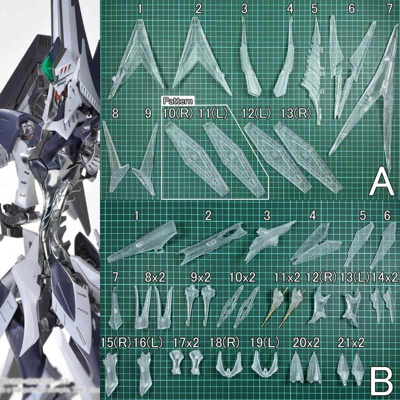 1/72 GATEXION MK2 Mirage Ausf S SPEED BRINGER Speed Mirage Unpainted Unassembly Diy Robot Model Renovation Kit B_1390