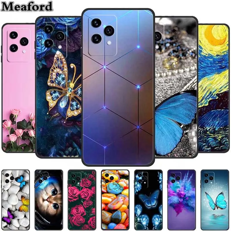 For Honor 200 Lite Case Animals Soft Silicone TPU Back Cover Phone Cases For Huawei Honor200 Lite Wolf Protective Bumper funda