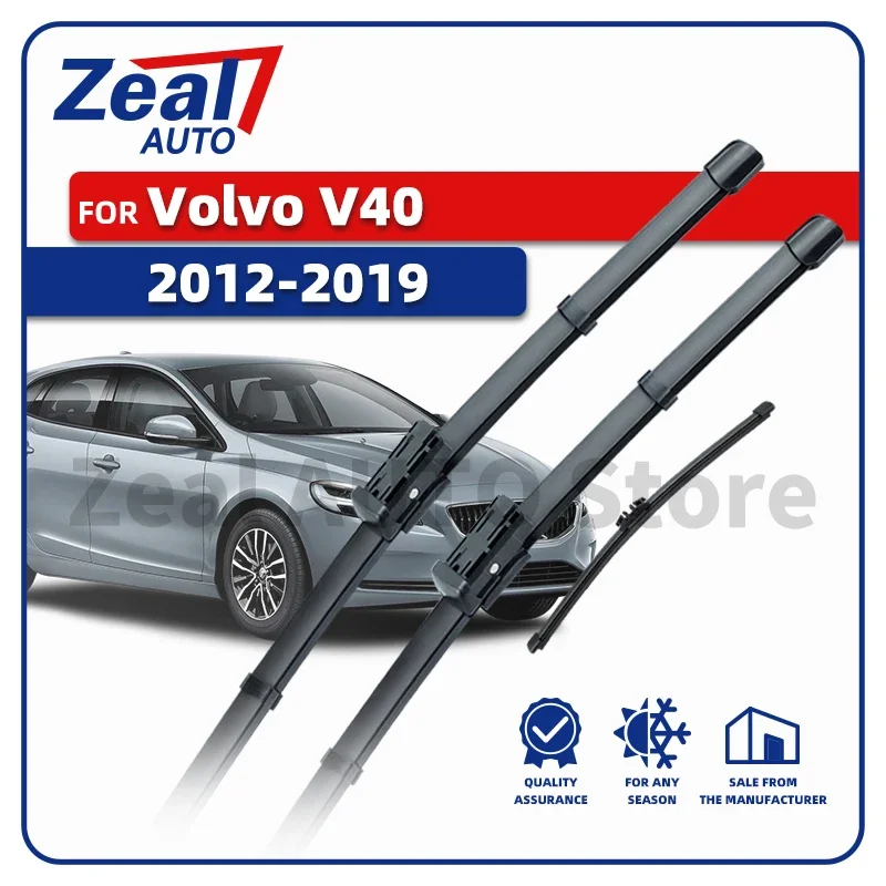LHD Vorne Hinten Scheibenwischerblätter Für Volvo V40 2012-2019 2012 2013 2014 2015 2016 2017 2018 Fenster 26 "19" 11" Zubehör