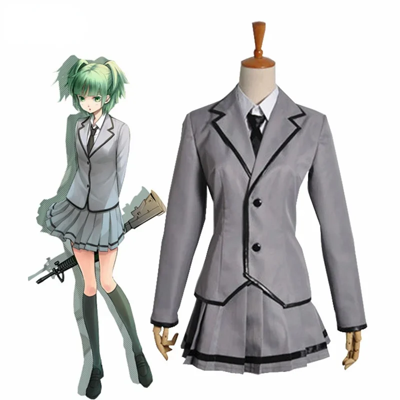 Assassination Classroom Kunugigaoka Junior High School Class 3-E Girl's School Uniform Cosplay Costume