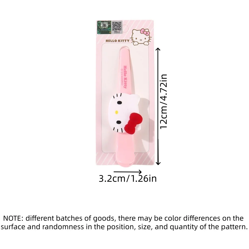 1/2pcs Hello Kitty Hair Clip Cute Cartoon Pink Hairpin Girls Fashion Barrettes Bangs Clip Women Hair Accessories Birthday Gifts view 5