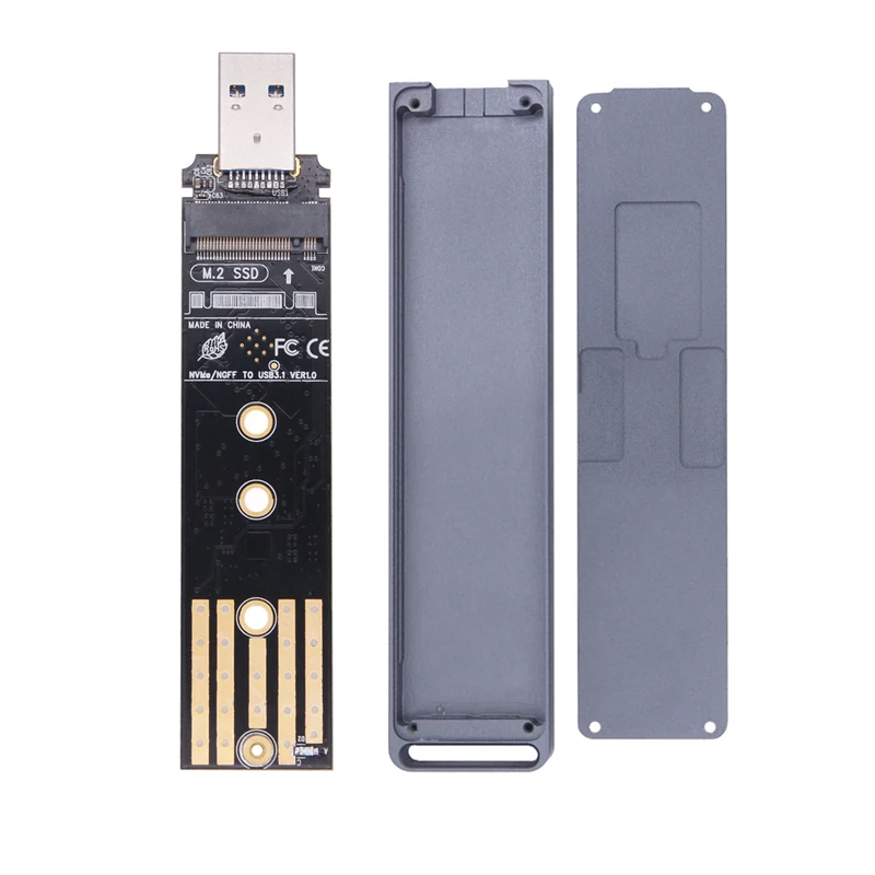 デュアルプロトコルM.2,sata,nvme,usbエンクロージャー,3.1,10gbps,mb + mキー,m.2 ssd,rtl9210bをサポート