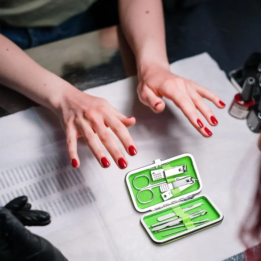 Kit Bulk, Nail Clippers Set Stainless Steel Fingernail Clippers Set, Sturdy Nail Tip Cutter Trimmers Professional Grooming Toena