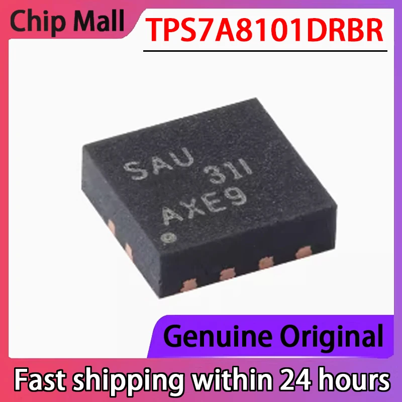 2PCS New Original TPS7A8101DRBR Screen Printed SAU SON-8 Adjustable Low-voltage Voltage Regulator Chip