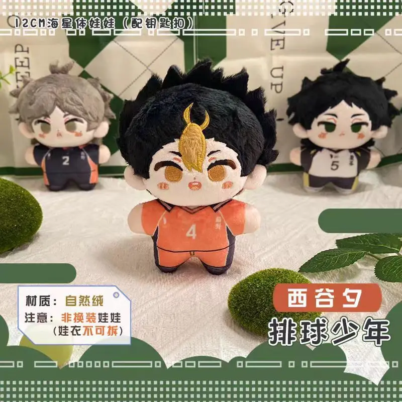 Haikyuu Volleyball Plush Doll Oikawa Tobio Kageyama Shoyo Hinata Kei Tsukishima Kozume Kenma Mini Stuffed Toys Pendant Kids Gift