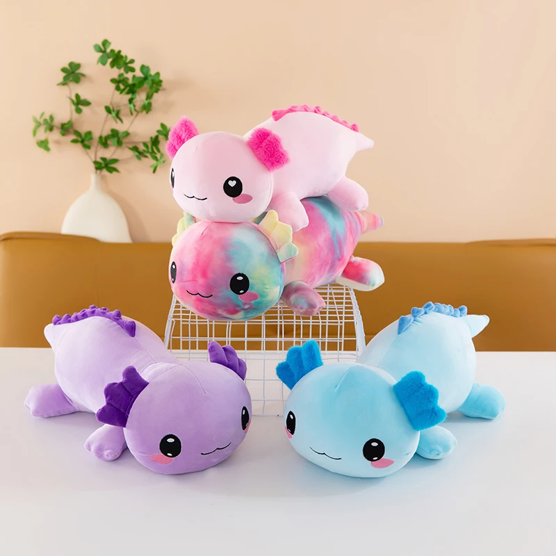 Neues grenzüberschreitendes mexikanisches Axolotl-Plüschtier in vier Farben – das perfekte Geburtstagsgeschenk und ein unverzichtbares Party-Mitbringsel – Detail 13
