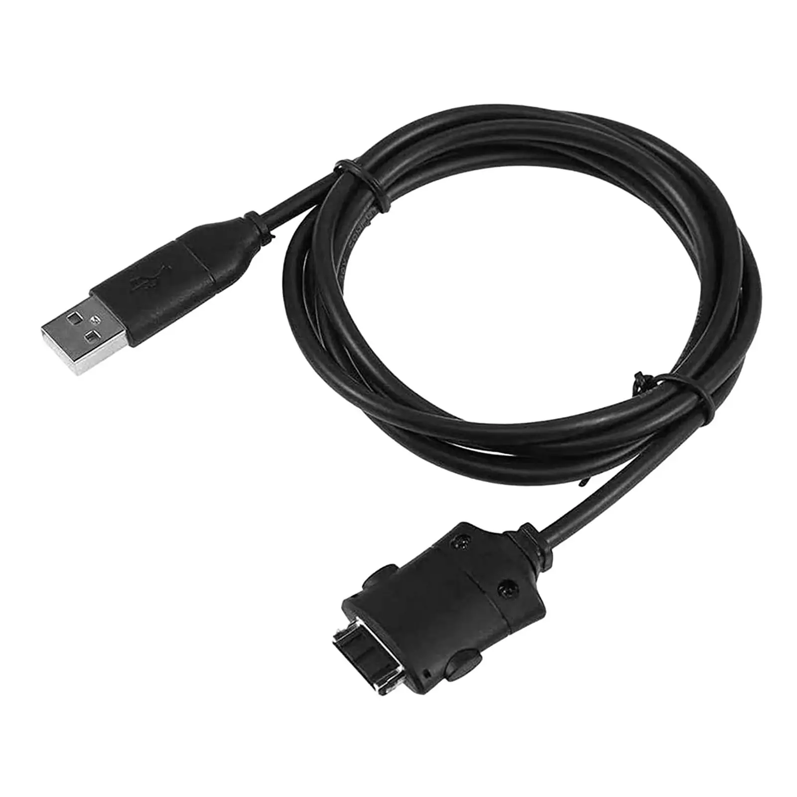 Suc-c2 USB Data Charging Cable Cord Black Spare Parts Durable Easy to Use 1.5M