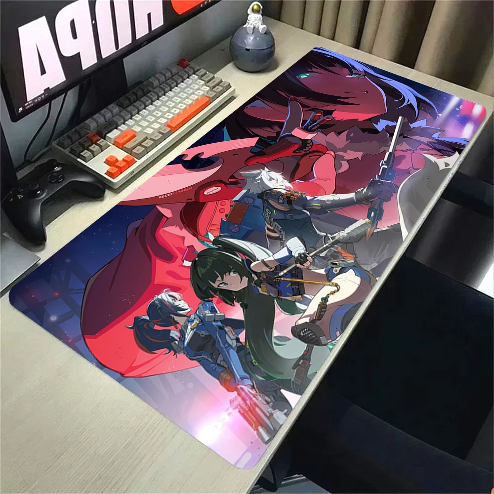 Game Zenless Zone Zero Gamer Mousepad Teclado Mouse Mat Cute Desk Mat With Lockrand Pc Gaming Accessories XL Keyboard Mouse Pad