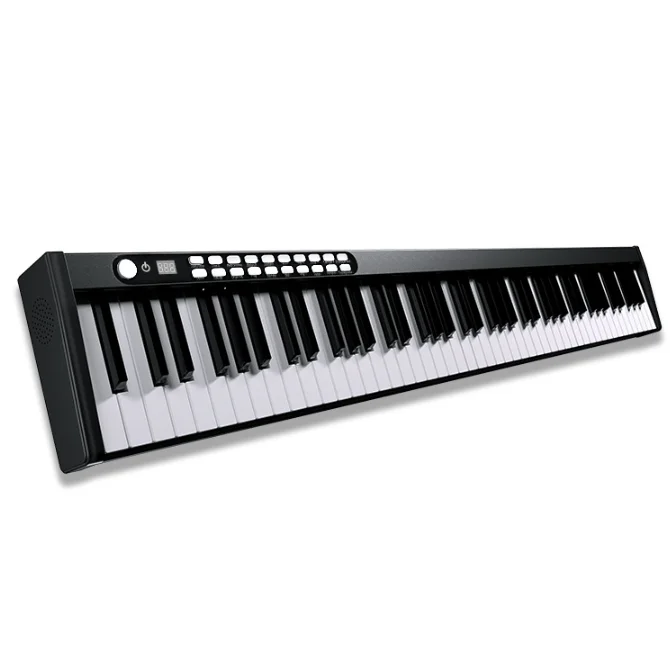 88‑Key Hand Roll Portable Folding Electronic Piano Bluetooth MIDI Keyboard Rechargeable for Adult Children Home Travel Beginner