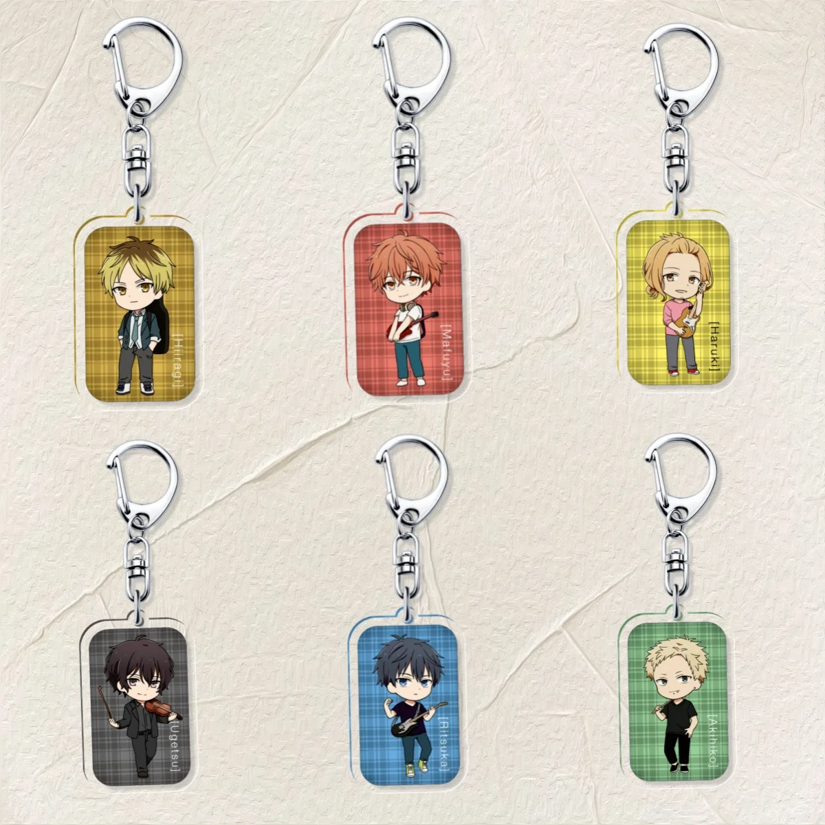 Given New Arrival Bl Lovely Couple Keychain Lovely Bag Charms Pendant Fun Key Chain Cute Souvenir Creative Friend Kingring Gift