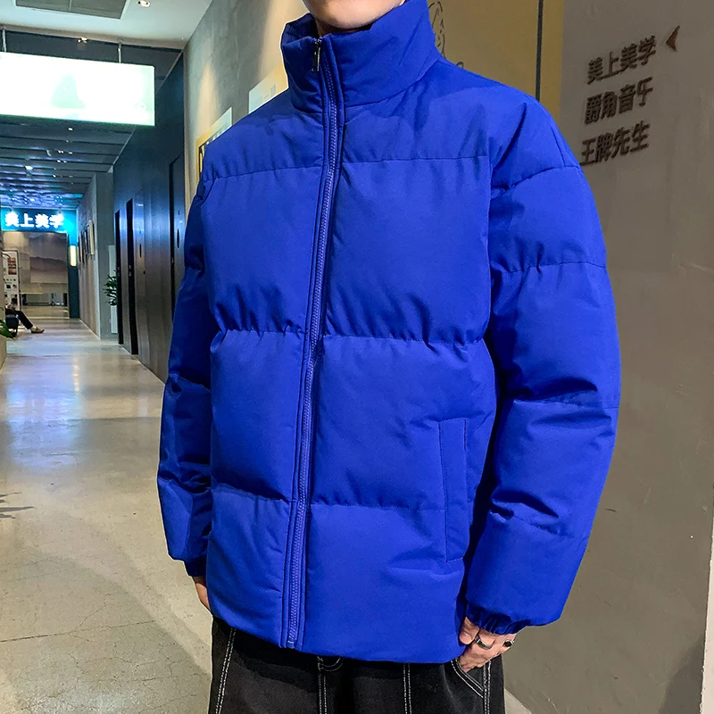 Harajuku Winter Men Warm Parkas Jacket Thicken Coat Casual Loose Fashion Woman Streetwear Hip Hop Oversized Puffer Outerwear 5XL