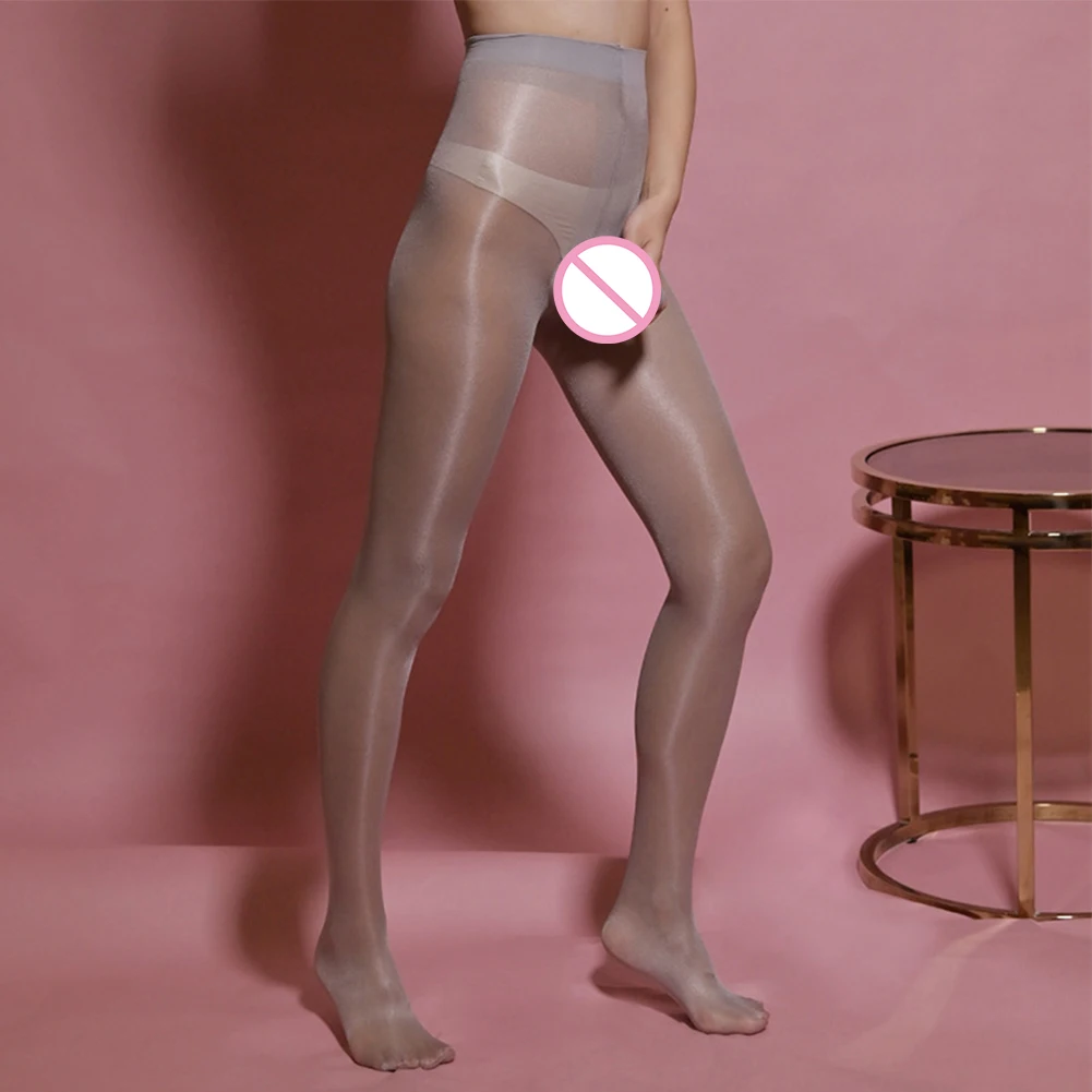 Hot Stylish Comfy Fashion Pantyhose Mens Male Tights Hosiery Breathable Glossy Sheer Shiny Smooth High Waisted