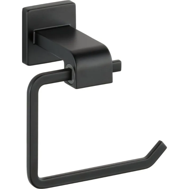 

77550-BL Ara Toilet Tissue Holder, 3.46 x 6.22 x 6.22 Inches, Matte Black