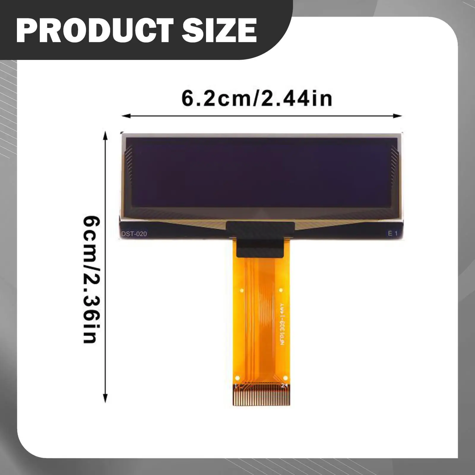 2.23inch OLED Display Screen Module Professional Replaces 128x32 OLED Screen