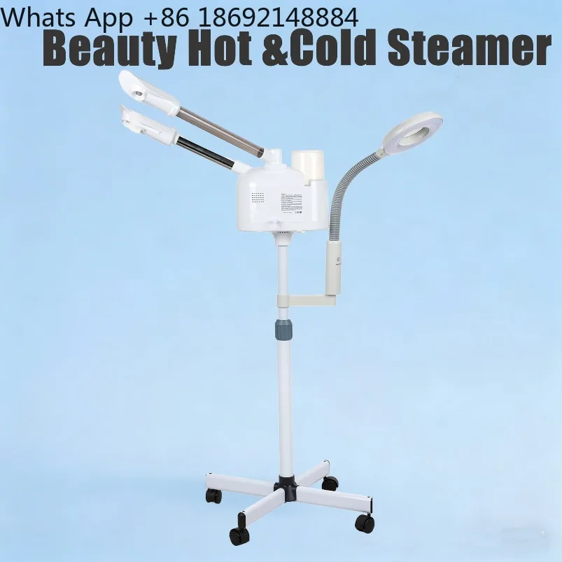 Beauty spray machine Household double tube hot and cold three-in-one face steamer Multifunctional