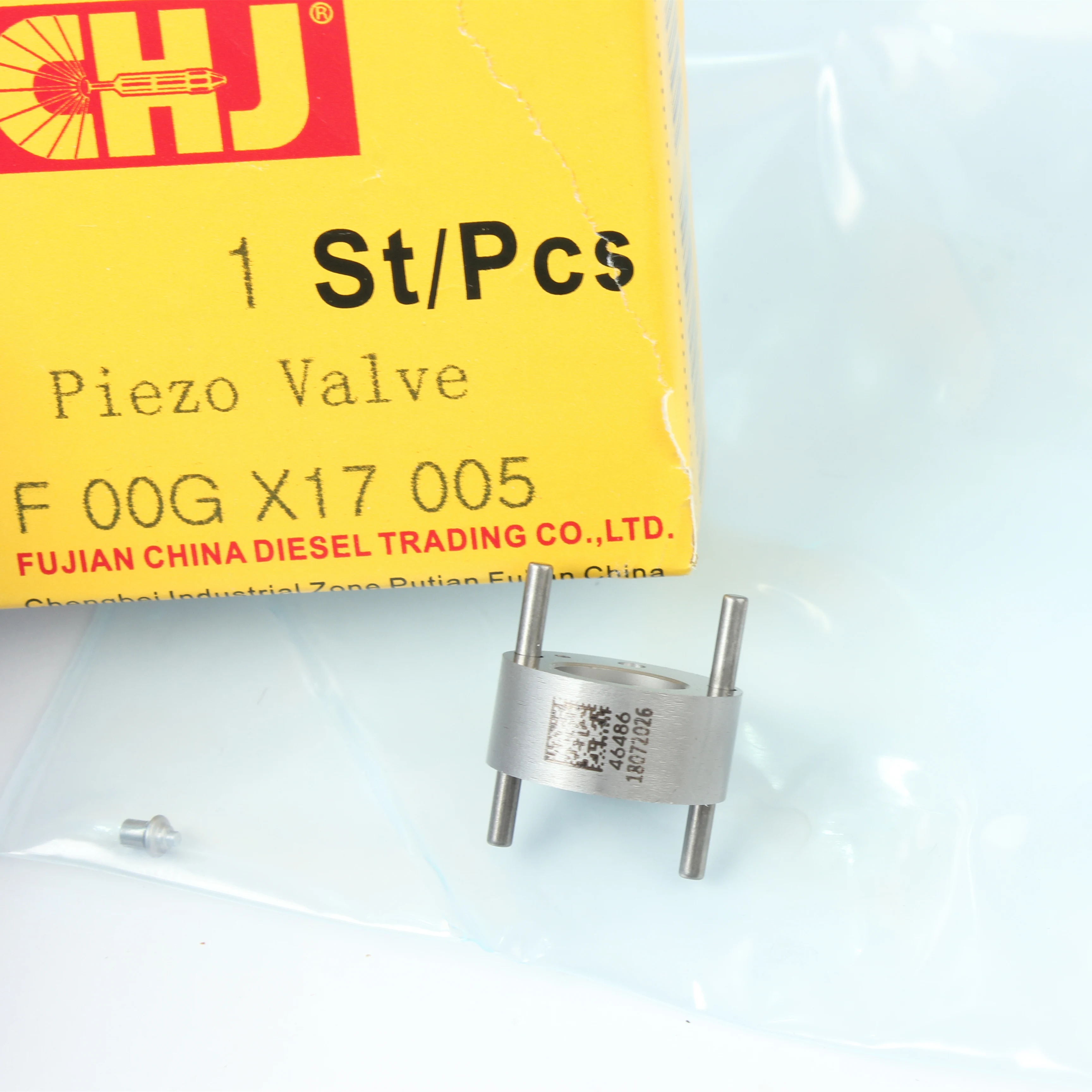 F00GX17004, F00GX17005 Piezo Control Valve for 0445115# 0445116# 0445117# Common Rail Fuel Injector F 00G X17 004 F 00G X17 005