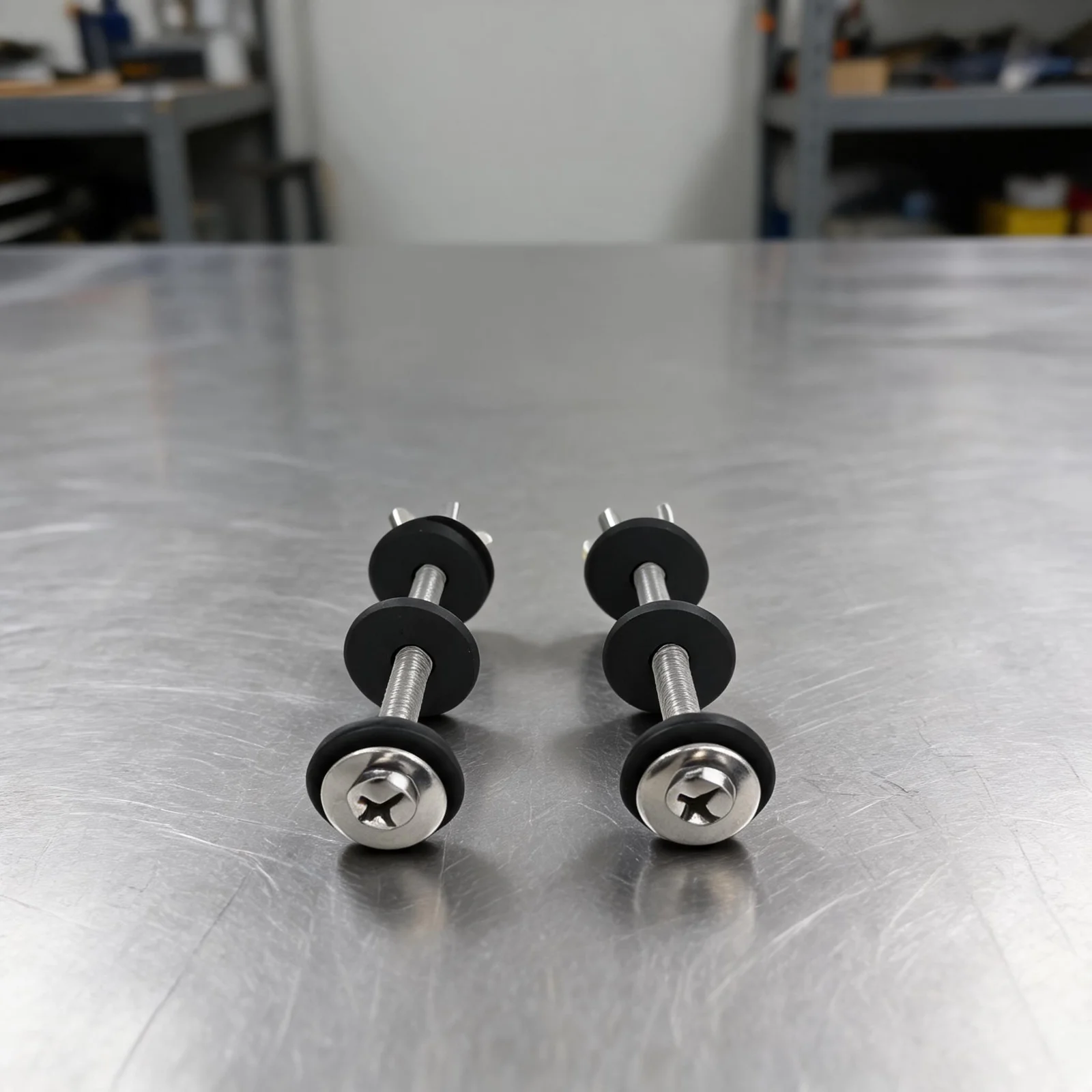 Toilet Seat Bolts Kit for Secure Installation 2PCS Waterproof 304 Stainless Steel Screws with Washers and Wing Nuts