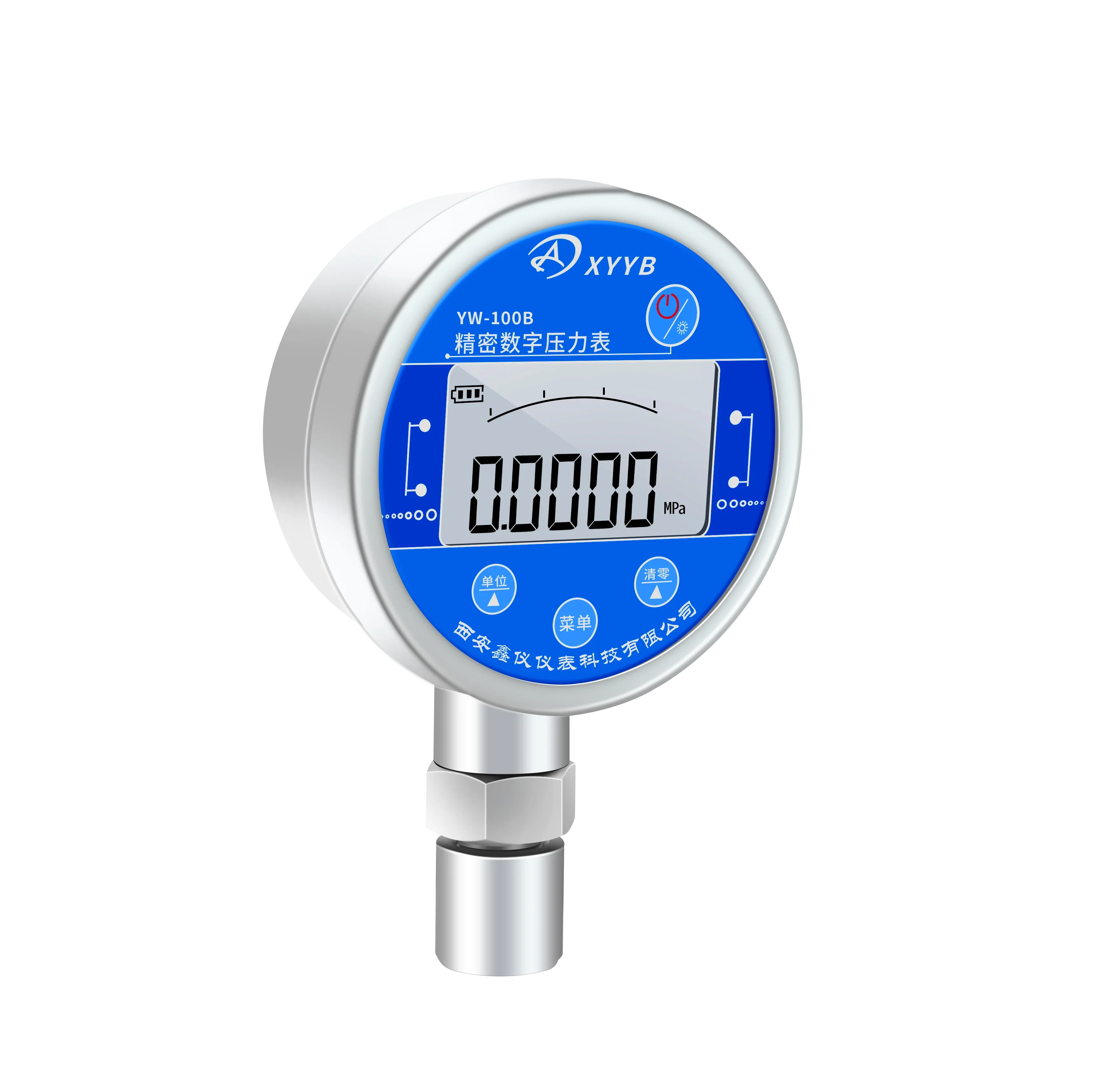 0.5% FS digital air pressure gauge water oil pressure manometer