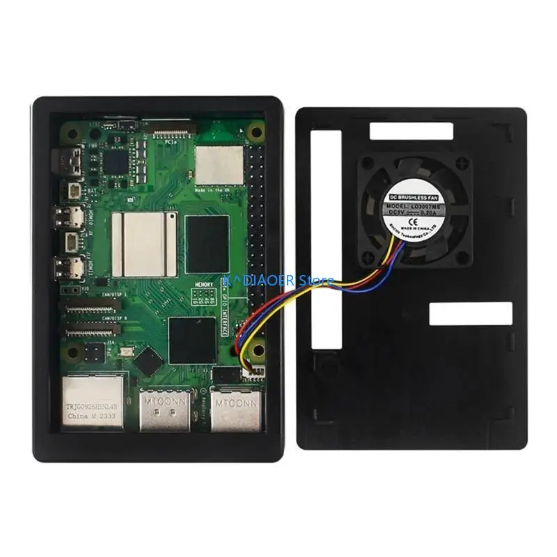 770D Protective Housing Case for RPI 5 Board Protector Enclosure Reliable Heat Control