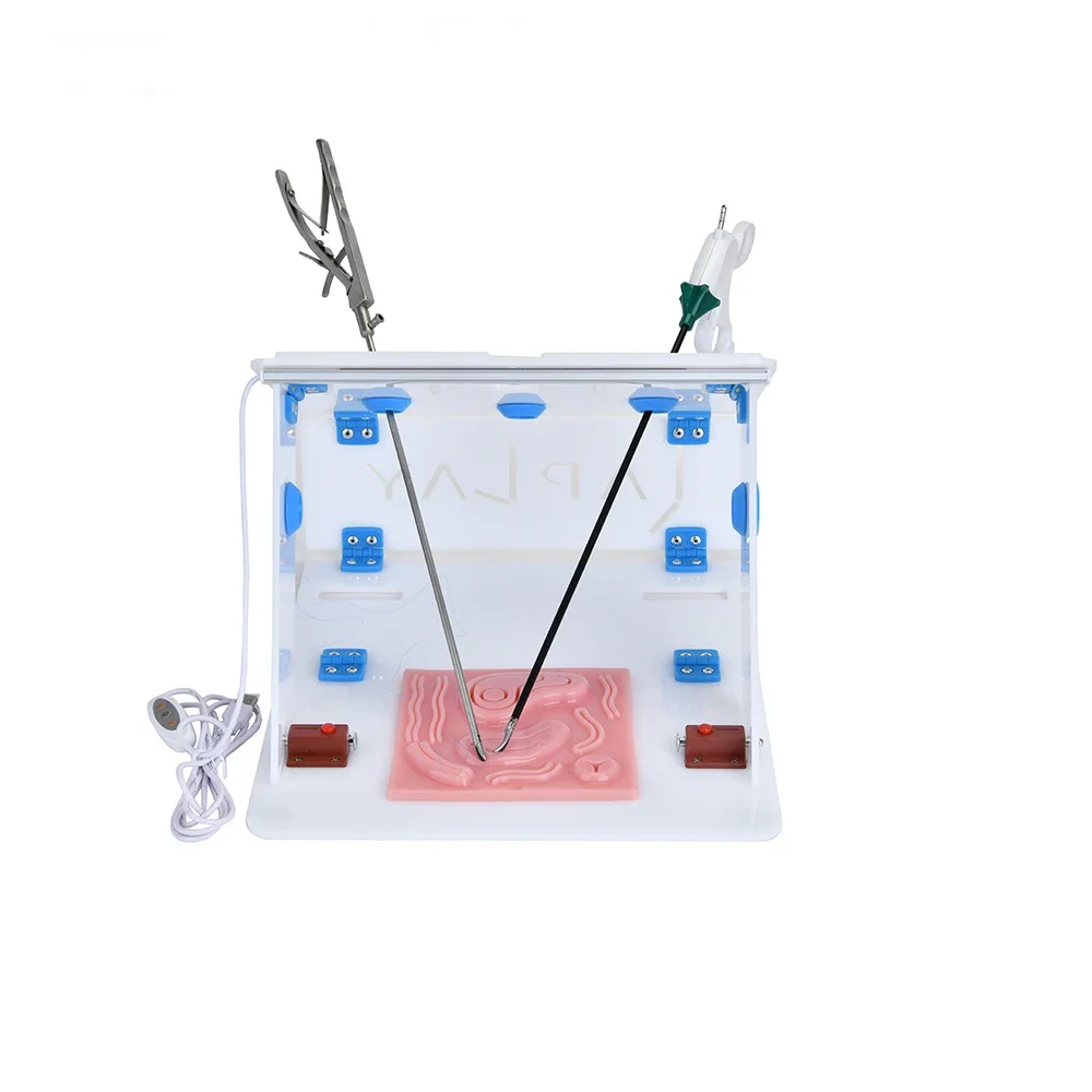 Laparoscopic Trainer Simulator Box Kit For Student Surgery Training Observe Without Instruments