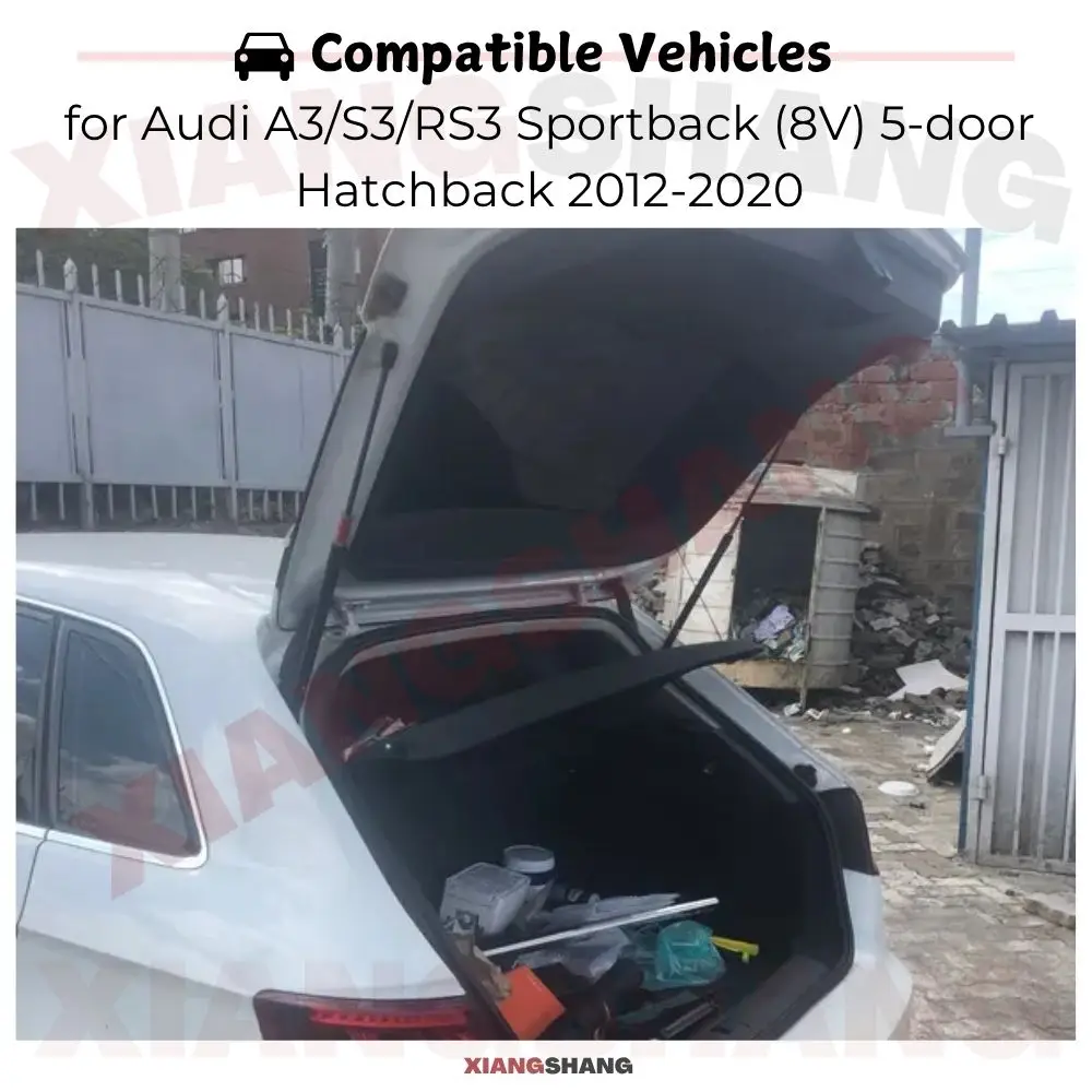 

Auto Pop-Up Trunk Struts for Audi A3/S3/RS3 Sportback 8V Hatchback 2012-2020 Automatic Opening Gas Lift Supports with Springs