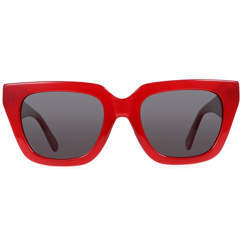 Imagen 2 del producto ZENOTTIC Gafas de sol de moda polarizadas con protección UV para mujer, montura cuadrada de acetato, regalo con diseño de mariposa estampado