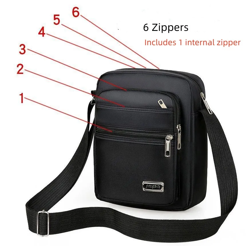 2023 Men Crossbody Bags Male Nylon Shoulder Bag Boy Messenger Bags Men Handbags for Travel Cross Bag for Men Fanny Packs for Men