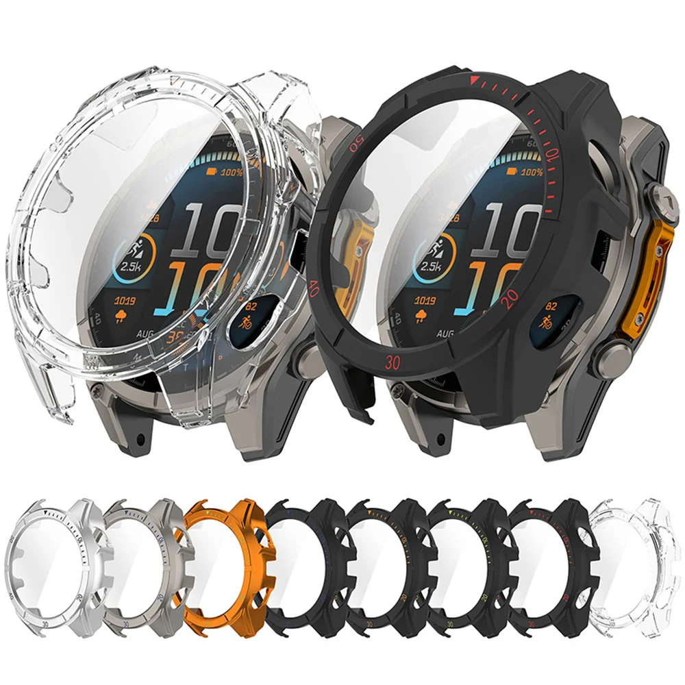 

Protective Cases Watch Cases All-in-One Watch Cases Accessories for Garmin Fenix 8 Solar Model