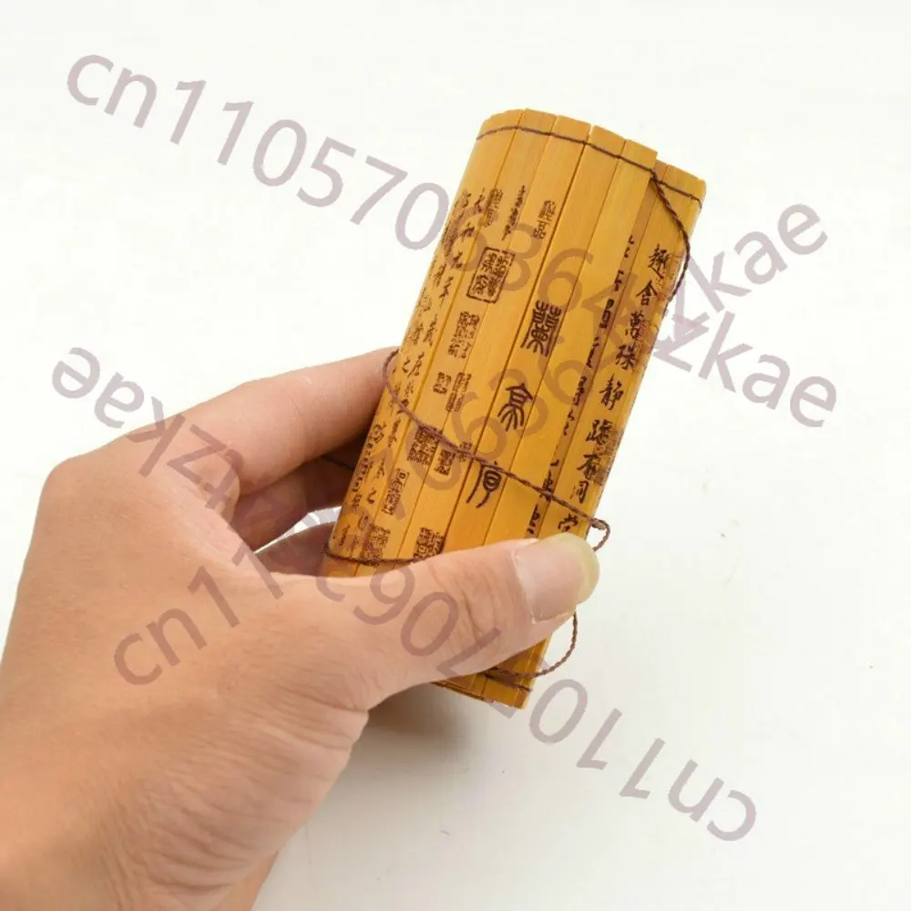 

11-дюймовый портативный бамбуковый сувенир «Павильон орхидей» с резьбой по бамбуку, подарок