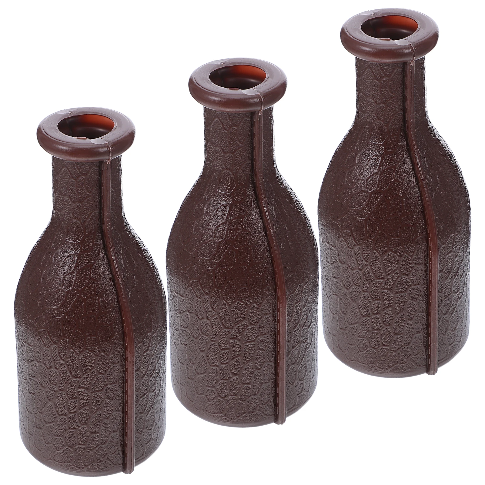 

3pcs Billiard Shaker Bottles Portable Plastic Storage For Pool Parties Protection Against Loss Damage Lightweight