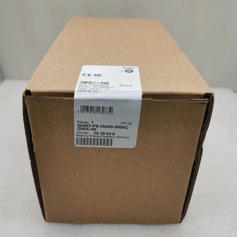 

Brand New Original 2938646 QUINT-PS-3X400-500AC/24DC/40 Power Supply Fast Delivey