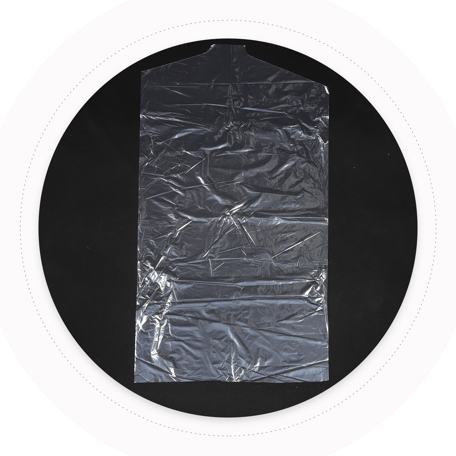 

50Pcs Kids Clothing Dustproof Covers Thick Transparent Garment Storage Bags for Coats Suits Dresses 40x70cm Reusable