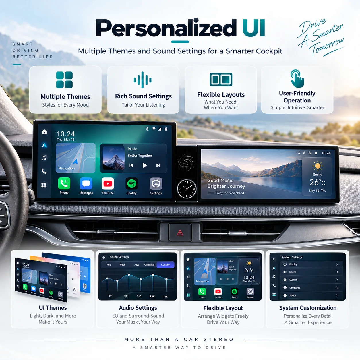 13.1 Inch 12.3 Inch Dual Screen for Volkswagen Passat 2016-2018 Android Auto Carplay Navigation Car Radio GPS Multimedia Player