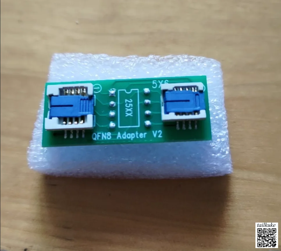 QFN8 Test Socket WSON8 MLF8 DFN8 Chip DIP8 Flip Cover 6*8 5*6 Burning Socket 6X8 5X6