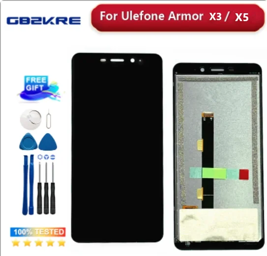 New Original Replacement 1440x720 ForUlefone Armor X3 / Armor X5 X5 PRO X9 X10 X11 LCD Display Touch Screen Assembly Android 9.0