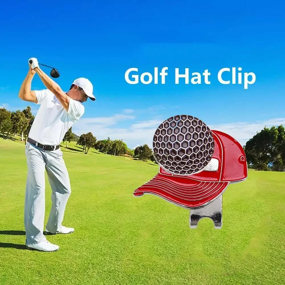 Für Golfer Golf Training Aids Zubehör Ziel Werkzeug Hut Design Golf Hut Clip Hut Marker Golf Marker Golf Putting Ausrichtung