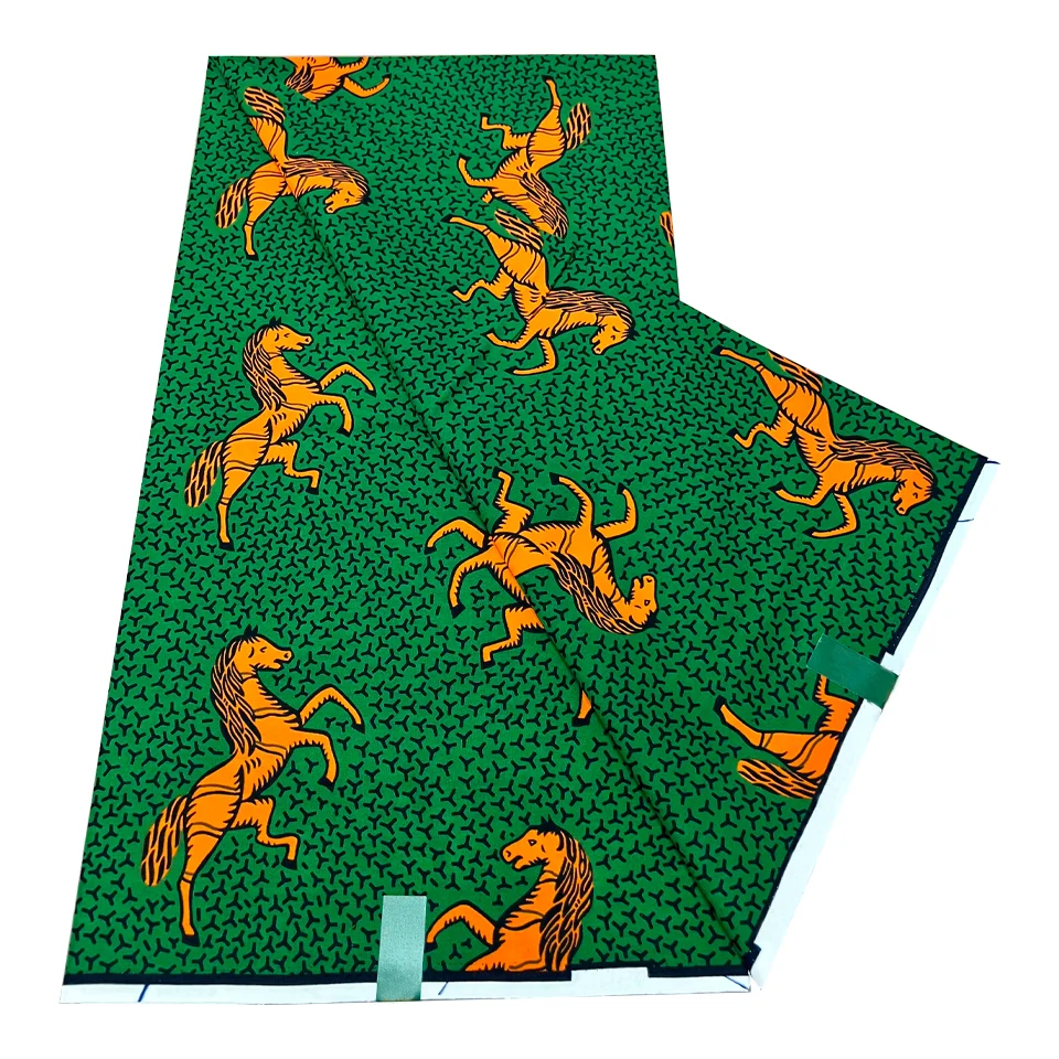 Tela africana en oferta, tela Pagne Wax de Hollandais, tela con estampados africanos.