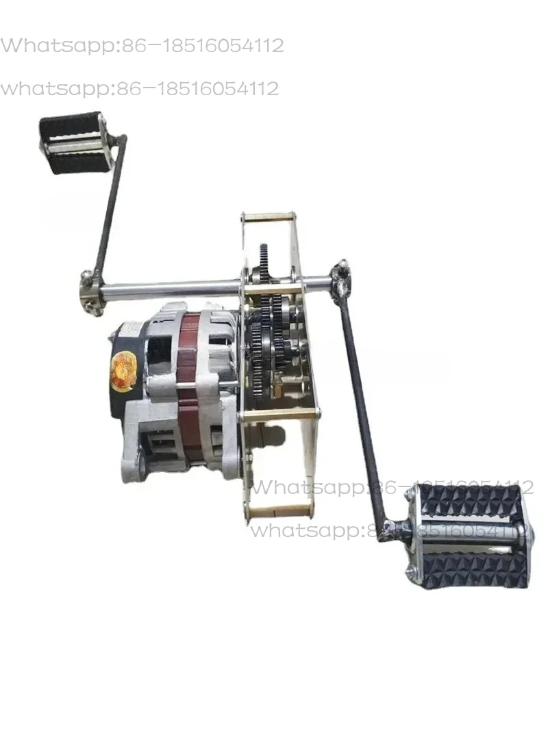 12V 24V 2000W AC Permanent Magnet Brushless High Power Pedal Generator DC Battery Charging