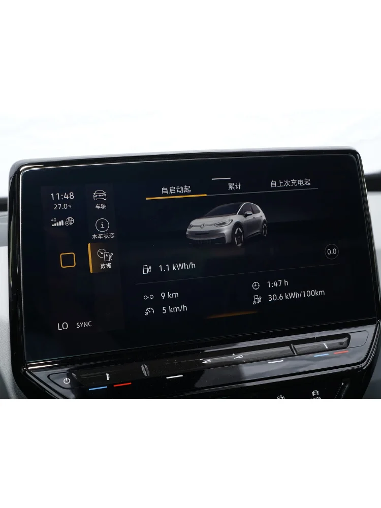 ل VW ID.3 ID.4 99% شاشة LCD جديدة مع لوحة اللمس 10 بوصة شاشة LCD 10A919605G 10A 919 605 G #2