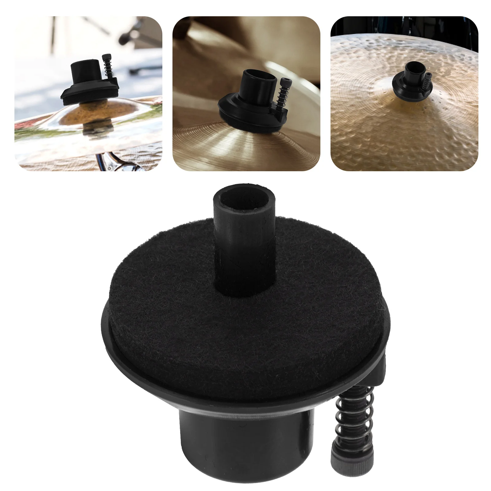 Drum Kit Accessories Disc Nuts Felt Pad Cymbals Supplies Plastic Clutch Hi Hat Cup