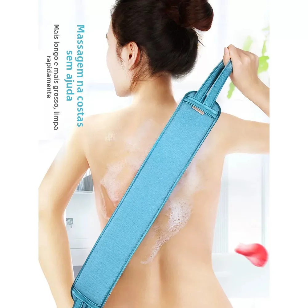 背中洗いタオル-ロング-メンズ入浴ツール-自己洗浄式角質除去ウォッシュクロス-個人衛生用クリーニングツール
