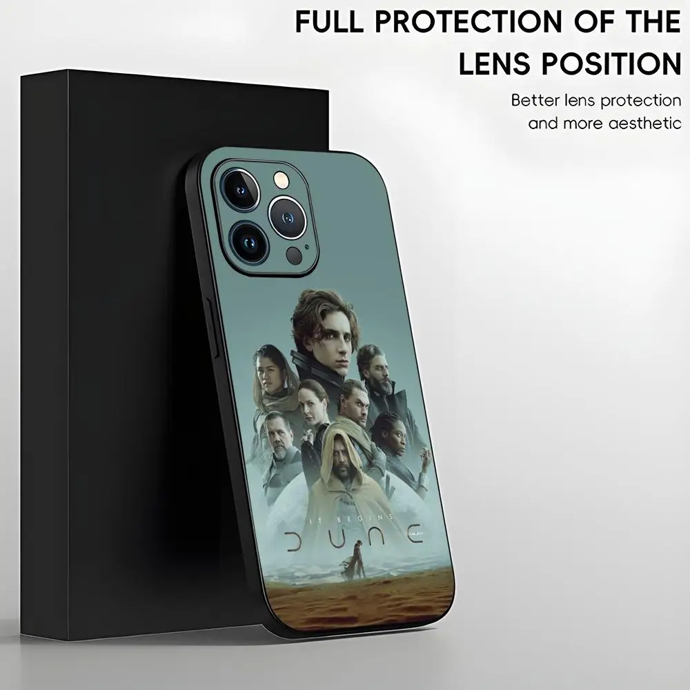 dune 2 paul atreides  Phone Case For iPhone 15 14 13 12 11 X XR XS XSMAX 8 7 Plus Mini Pro Max Soft Black Phone Cover