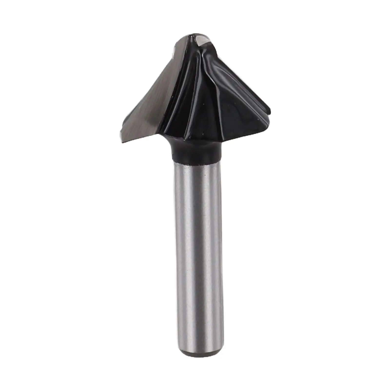 Slotting Cutter V-shaped Milling Cutter 6.35MM Handle Non Slip Handle Milling Cutter Non-slip Handle Reliable Performance