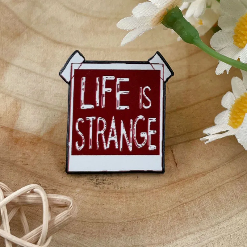 Life is Strange Enamel Pin Visual Adventure Game Brooch Player Merchandise Jewelry Gifts Clothing Bags Accessories