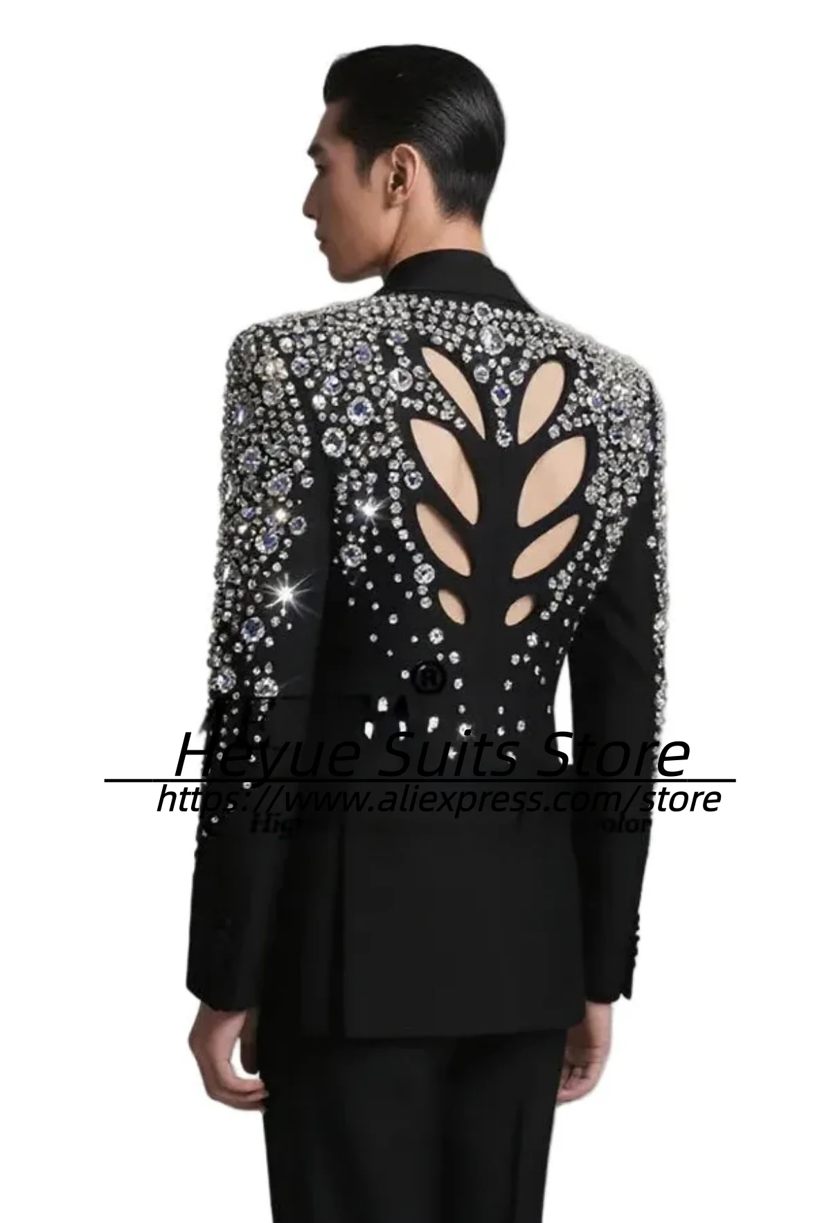 

Роскошные мужские костюмы с бриллиантами для жениха, свадебные, на заказ, приталенного кроя, элегантные, для выпускного бала, формальные, для мужчин.