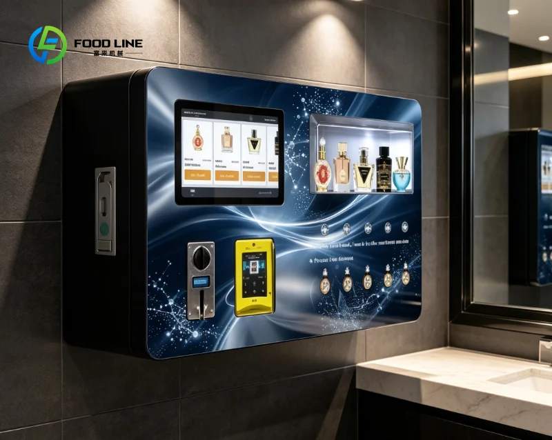 Customized Automatic Perfume Dispenser Vending Device OEM ODM Custom Logo Shell Spray Parameters For Mall Hotel Public Scenarios