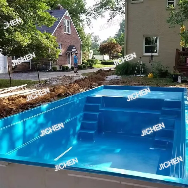 

HS DepositGlass fiber new glass fiber swimming pool customization