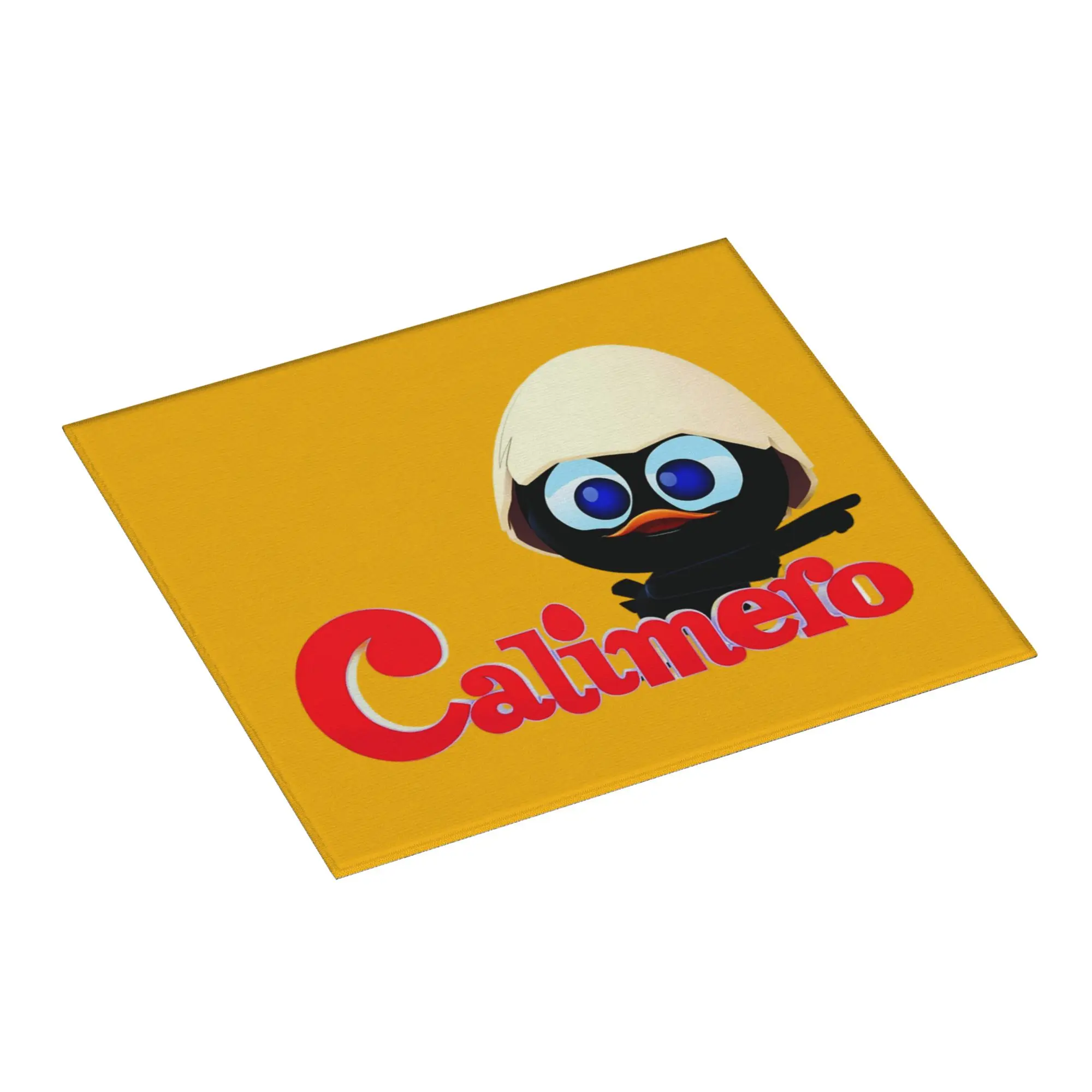 Drying Mat For Kitchen Calimero Black Chicken Cartoon Comic Barware Tableware Oil Proof Washable Kitchen Sink Drying Pad