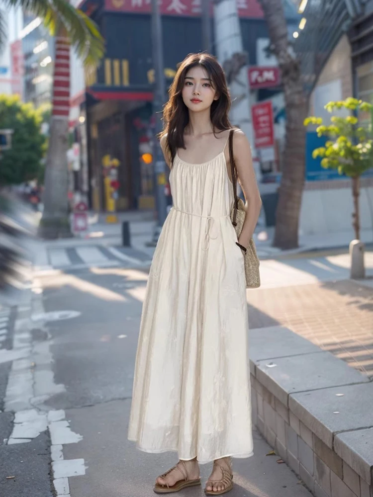 Sweet Sle femmes printemps 2025 nouveau mince crème solaire Cardigan sangle jupe longue deux pièces ensemble Faionable fibre de polyester longue S...